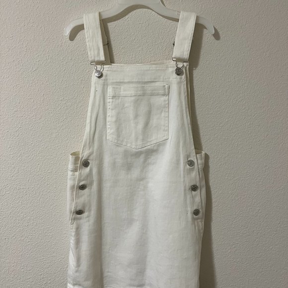 Forever 21 | Dresses | White Denim Overall Dress M | Poshmark Forever 21 | Dresses | White Denim Overall Dress M | Poshmark